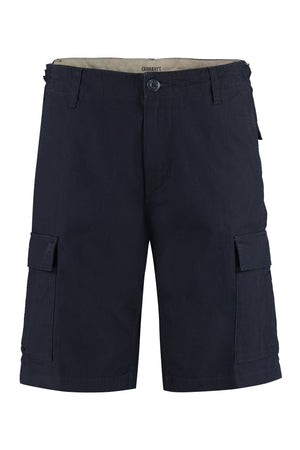 Aviation cotton cargo bermuda shorts-0